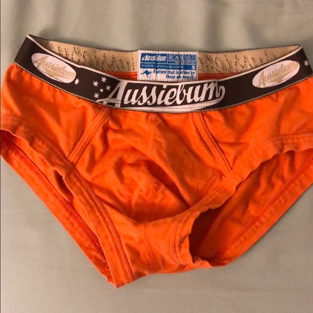 AussieBum Orange boxer brief
